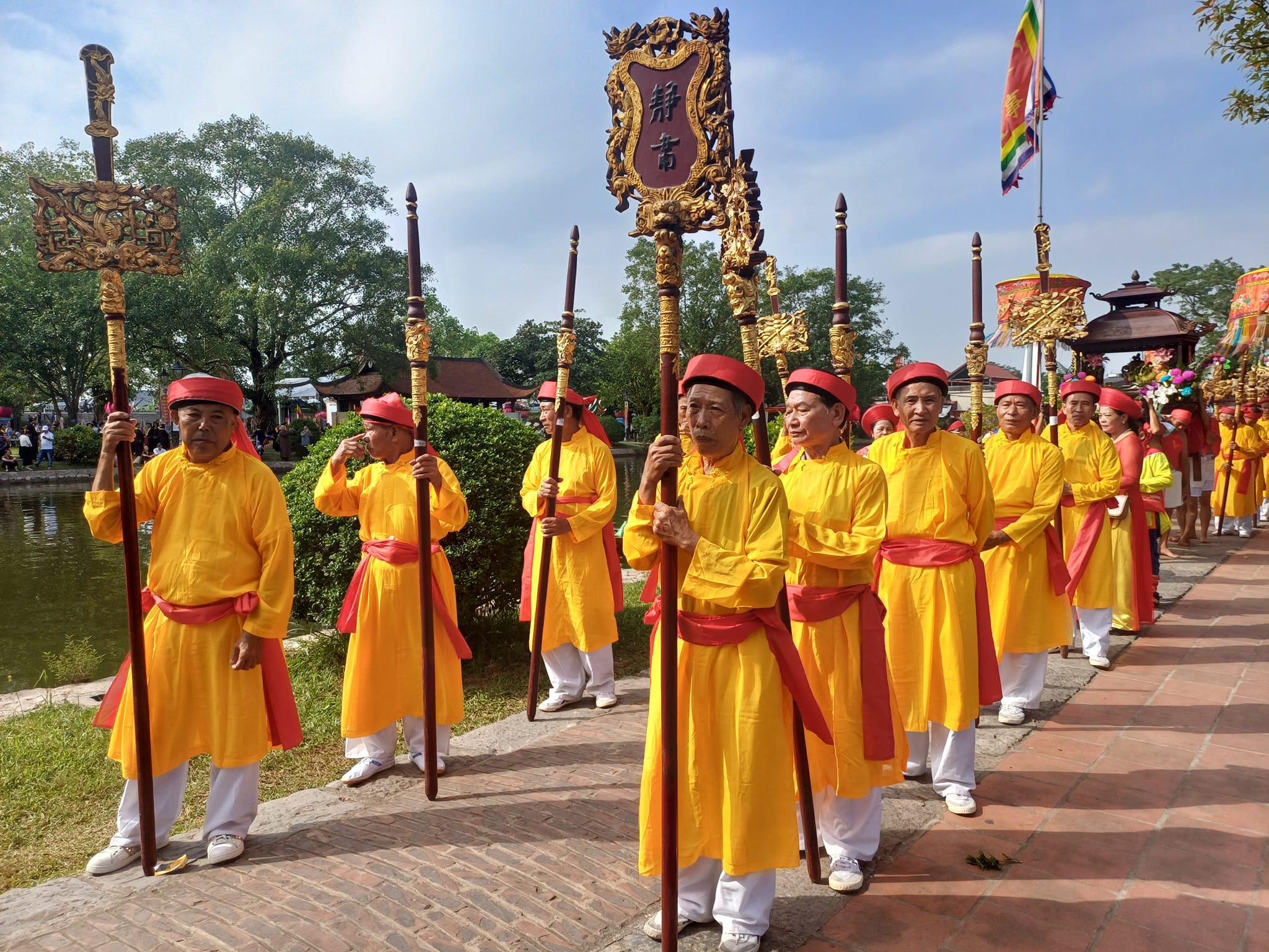 Một số hình ảnh các hoạt động văn hoá truyền thống tại Lễ hội chùa Keo mùa thu năm 2024