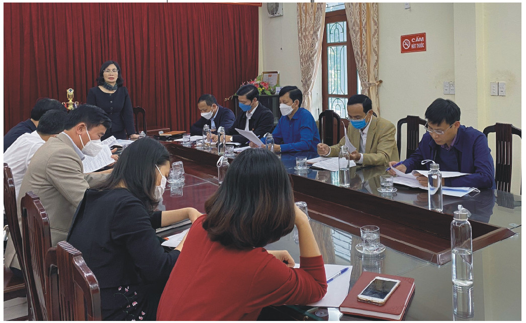 Họp thống nhất Kế hoạch tổ chức Hội nghị "Triển khai Chương trình phối hợp và giới thiệu, kết nối sản phẩm OCOP gắn với phát triển du lịch"