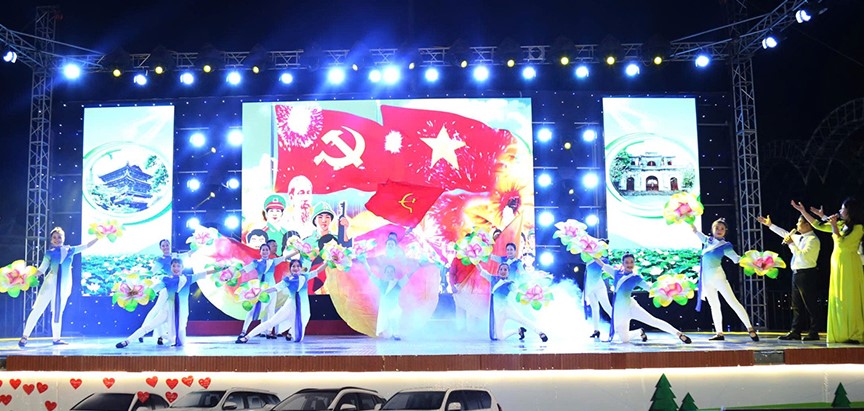 Chương trình nghệ thuật chào mừng hợp nhất hai tỉnh Thái Bình và Hưng Yên