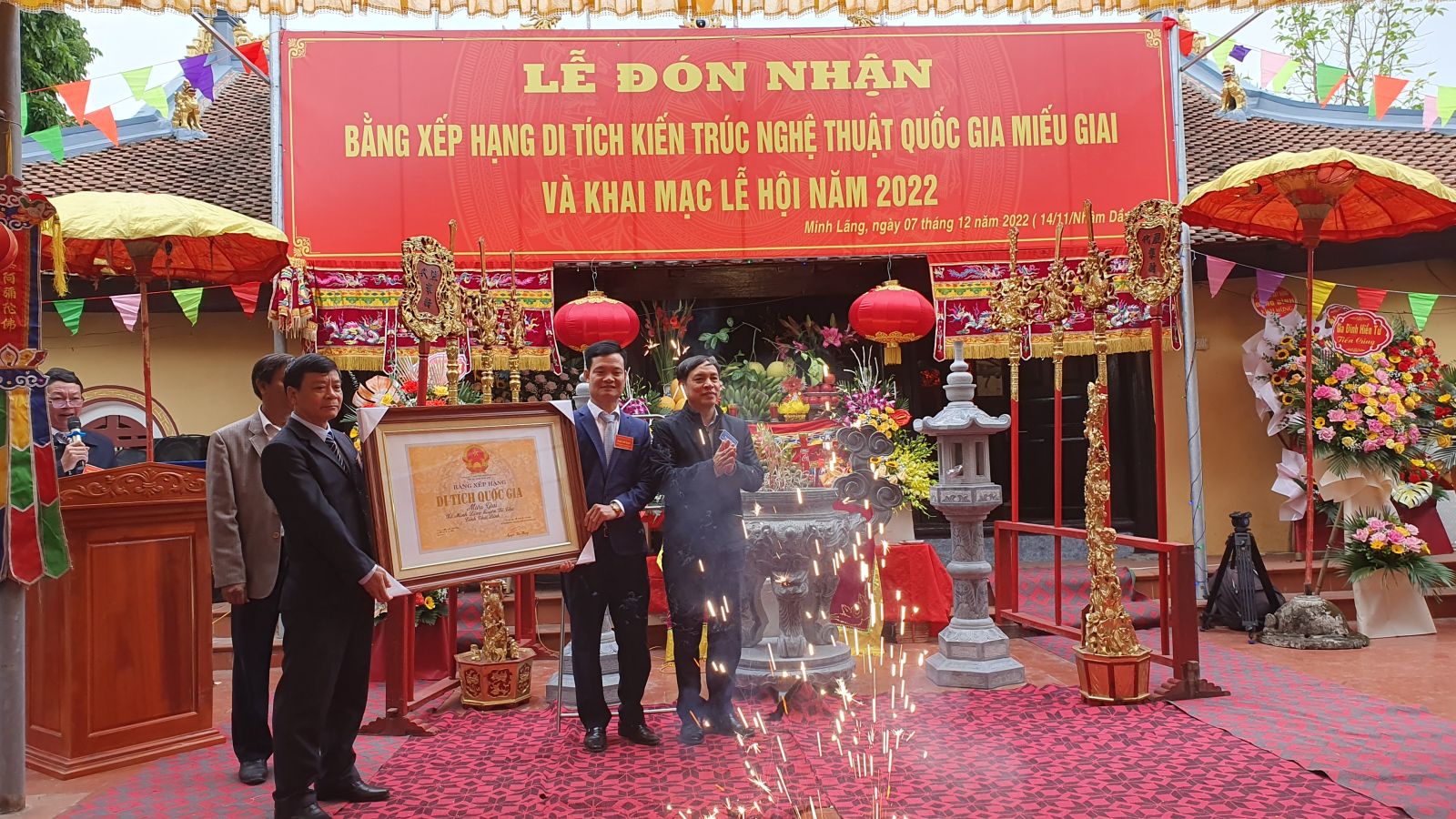 Giá trị văn hóa lịch sử di tích Miếu Giai xã Minh Lãng