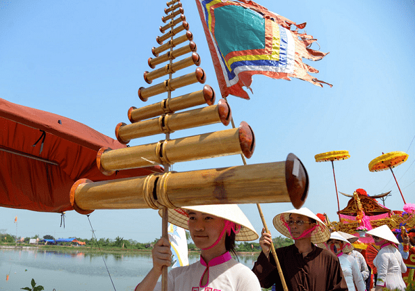 Tục chơi diều sáo trong lễ hội Sáo Đền