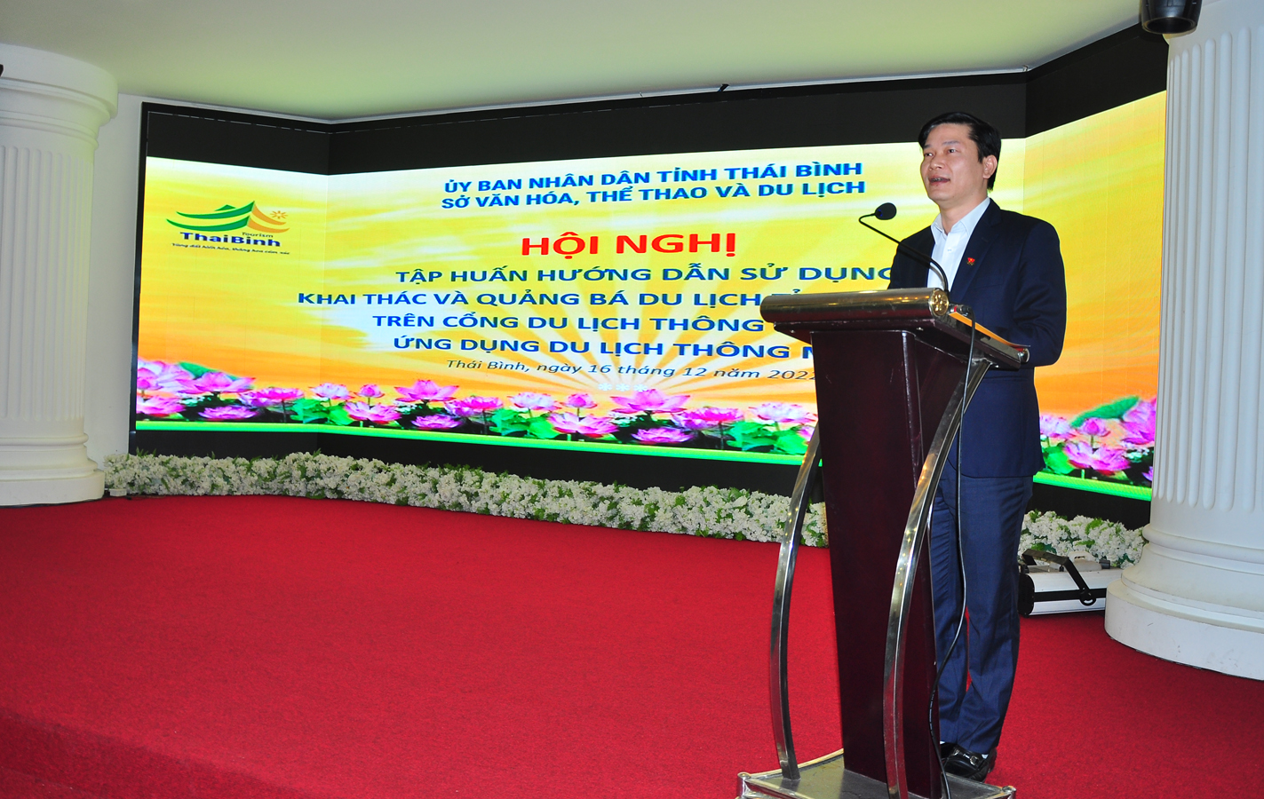 Chương trình Tập huấn sử dụng, khai thác và quảng bá du lịch trên Cổng du lịch thông minh và ứng dụng du lịch thông minh tỉnh Thái Bình.