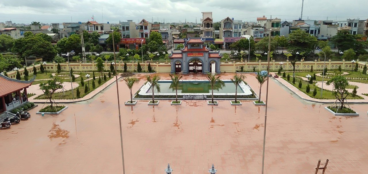 Đền thờ Đại tướng Võ Nguyên Giáp (Nguyên Xá, Đông Hưng) - dấu ấn anh hùng