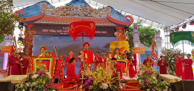 THÁI BÌNH ĐẠT GIẢI XUẤT SẮC  TẠI LIÊN HOAN HÁT VĂN, HÁT CHẦU VĂN TOÀN QUỐC NĂM 2021