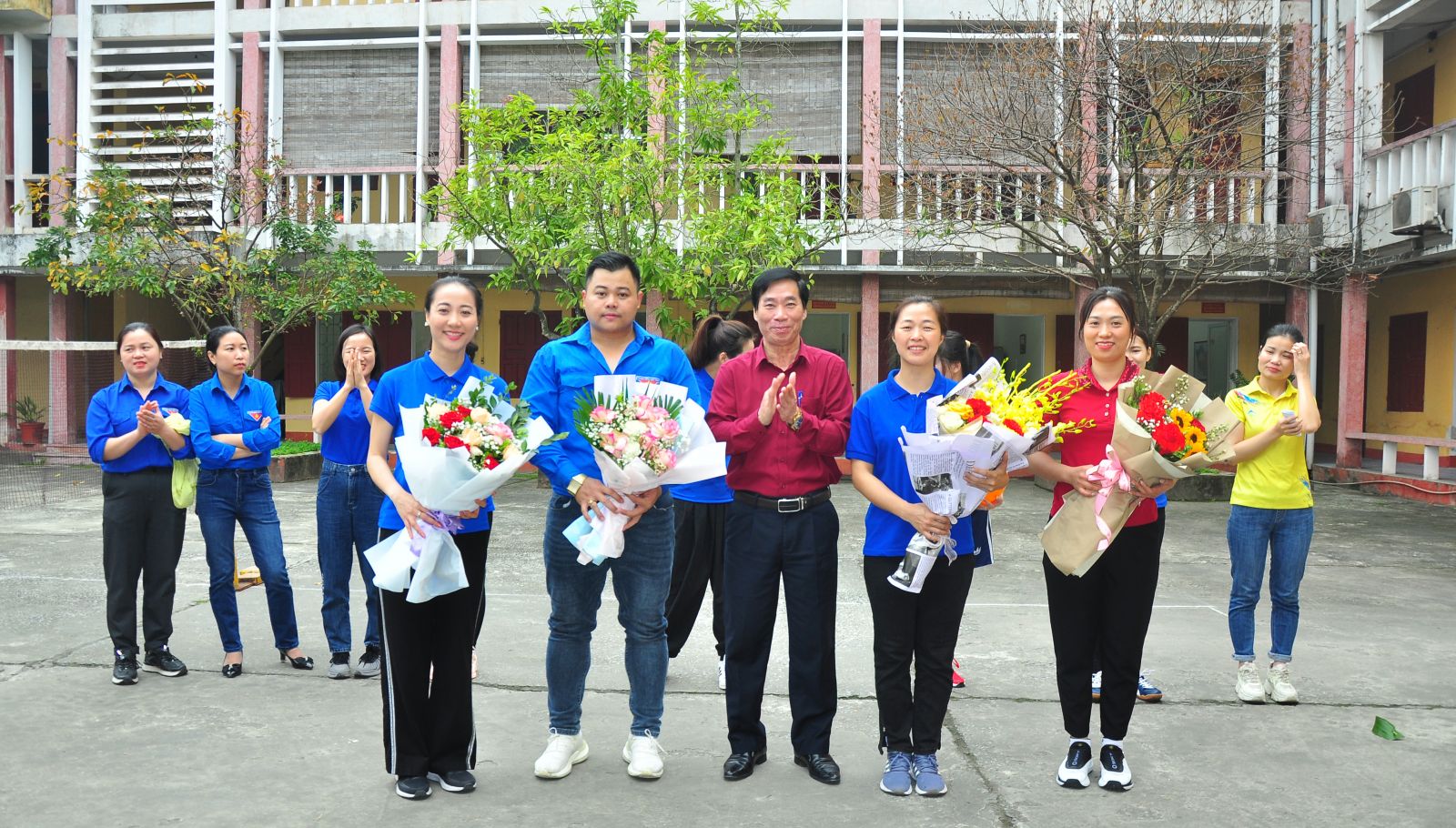 Giao lưu thể thao chào mừng Tháng thanh niên 2024