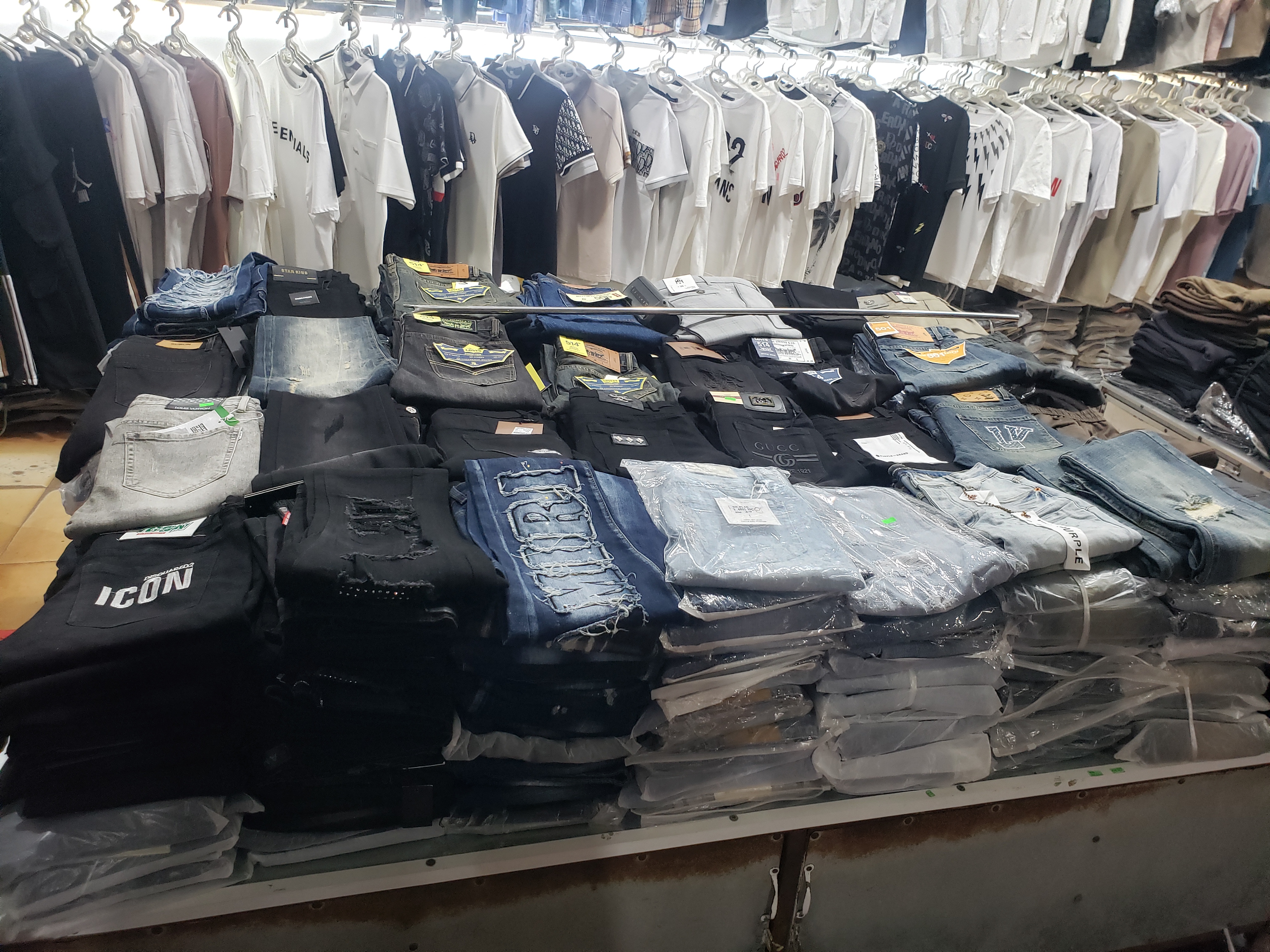 Men's and women's clothing