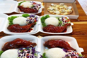 Cơm đùi gà
