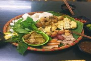 Bún đậu nem chả