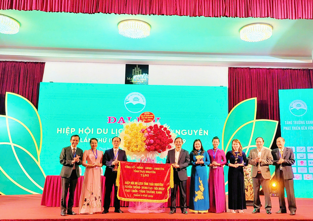 Đại hội Hiệp hội Du lịch Thái Nguyên lần thứ IV, nhiệm kỳ 2024 - 2029 với chủ đề “Truyền thống - Sáng tạo - Hội nhập - Phát triển - Tăng trưởng xanh”