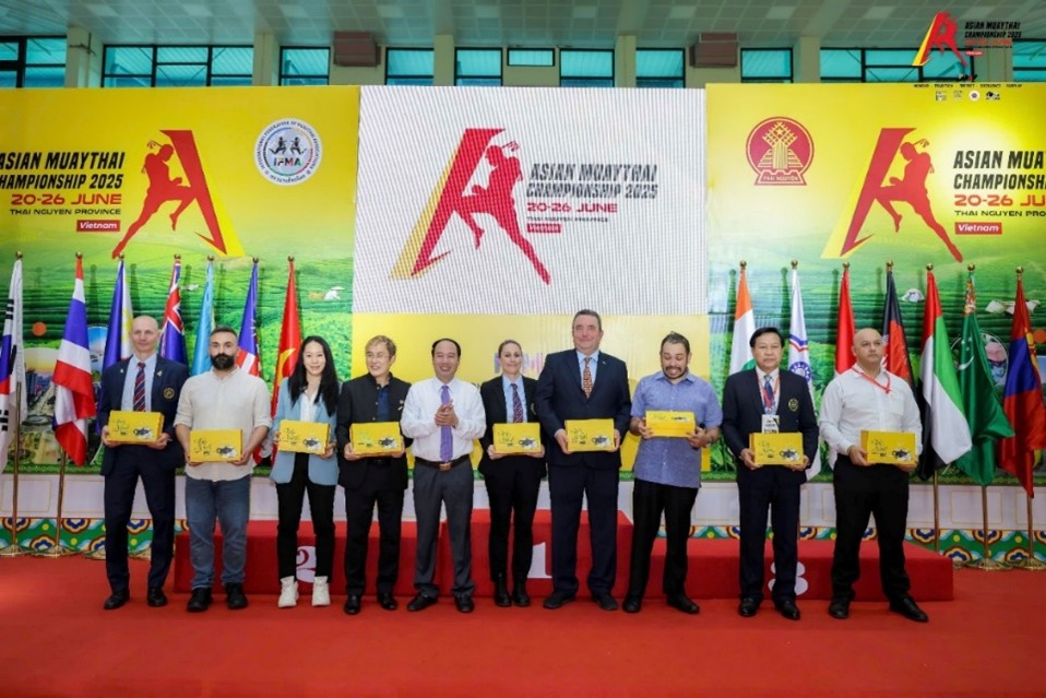 Giải vô địch Châu Á Muay Thái năm 2025 đã thành công tốt đẹp