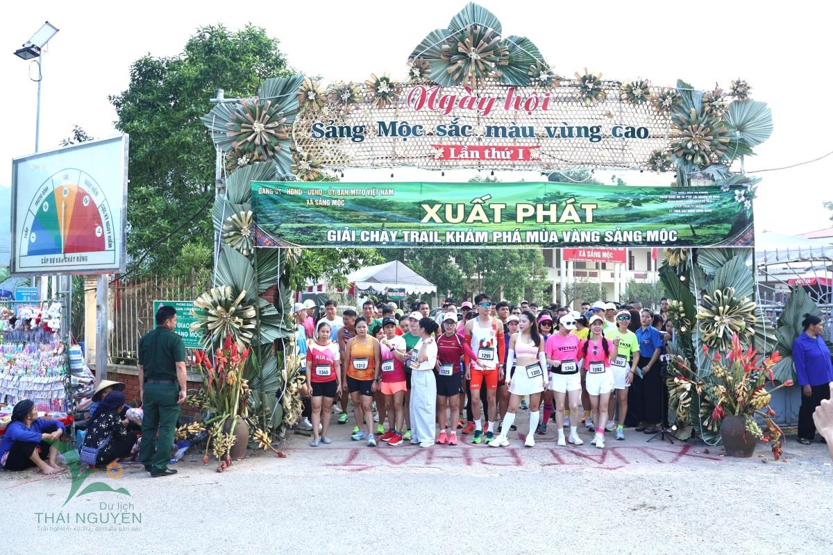 Lan tỏa sức hút du lịch Sảng Mộc qua giải chạy Trail “Khám phá mùa vàng Sảng Mộc”