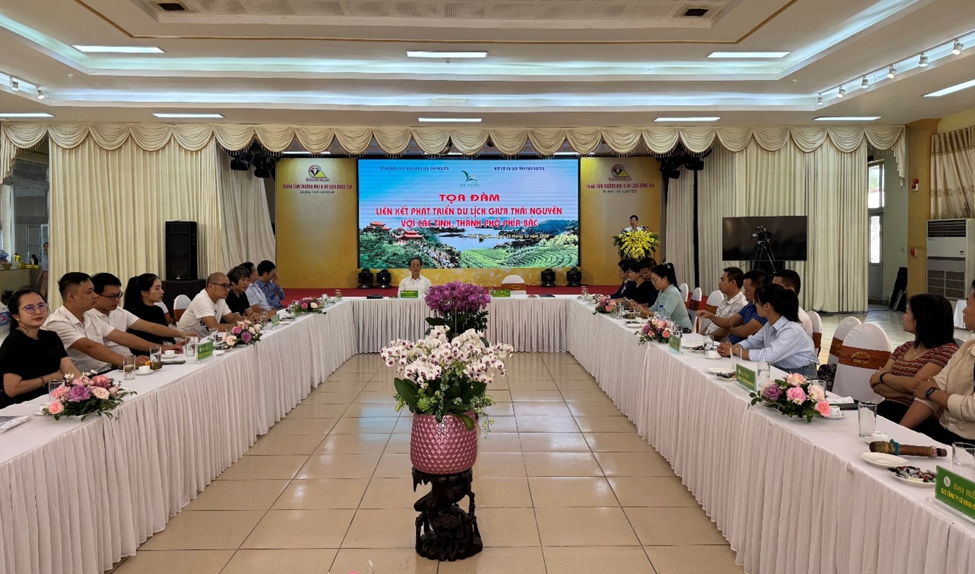 Tọa đàm “Liên kết phát triển du lịch giữa Thái Nguyên với các tỉnh, thành phố phía Bắc” năm 2024