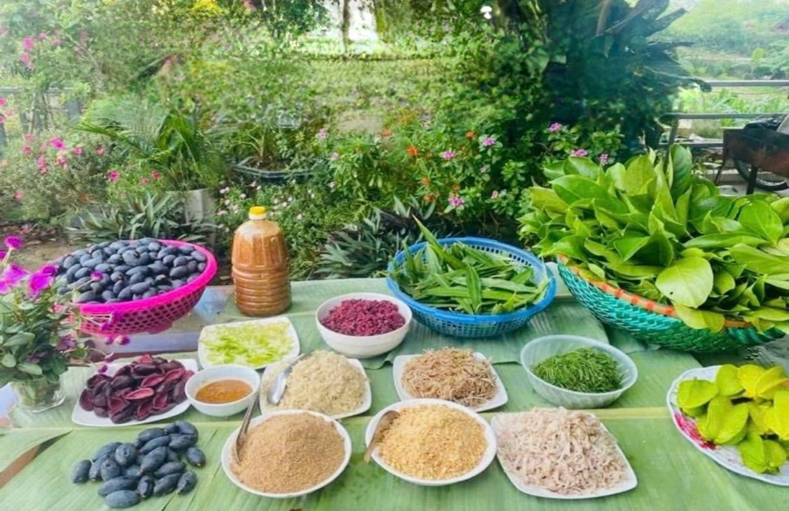 Mùa thu về Hà Châu thưởng thức món ăn ngon chế biến từ trám đen