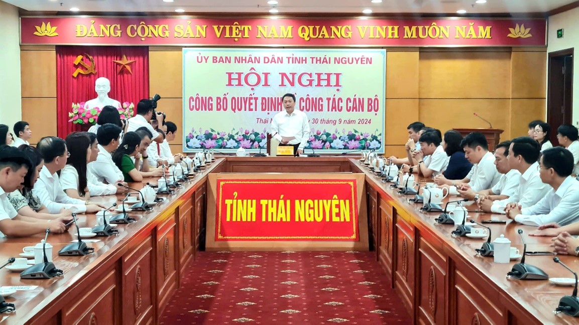 Thái Nguyên: Điều động, bổ nhiệm Giám đốc Sở Văn hoá, Thể thao và Du lịch