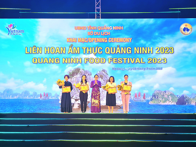 Quảng bá xúc tiến du lịch Thái Nguyên tại Liên hoan ẩm thực   Quảng Ninh 2023