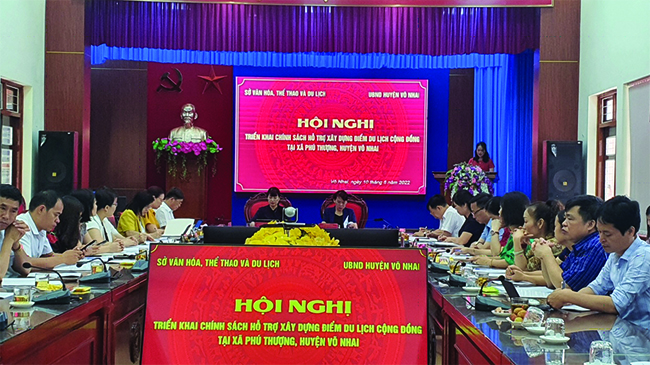 Khảo sát hỗ trợ xây dựng điểm du lịch cộng đồng tại xã Phú Thượng, huyện Võ Nhai