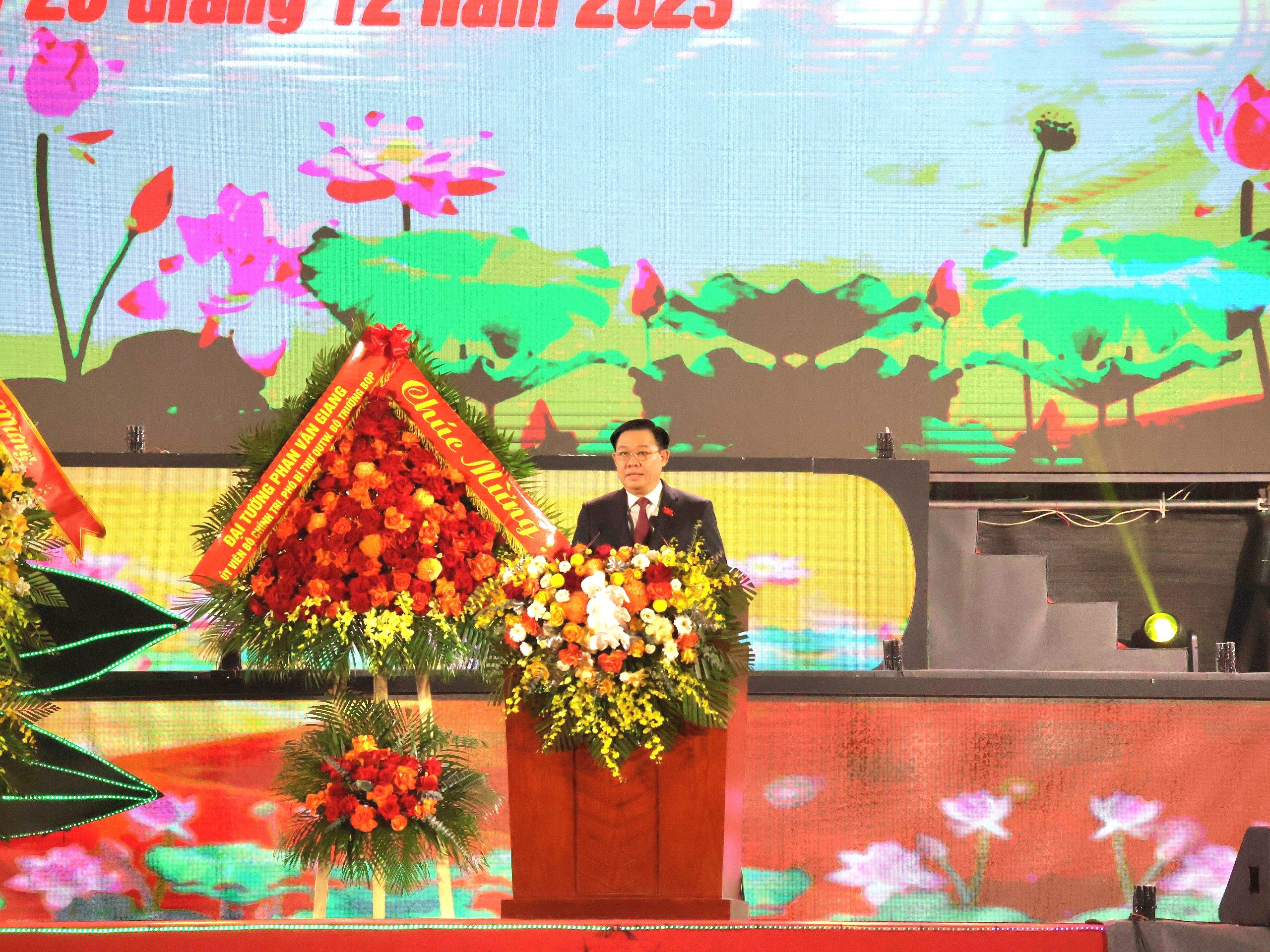 Thái Nguyên long trọng tổ chức lễ kỷ niệm 60 năm Ngày Bác Hồ về thăm tỉnh (01/01/1964- 01/01/2024)