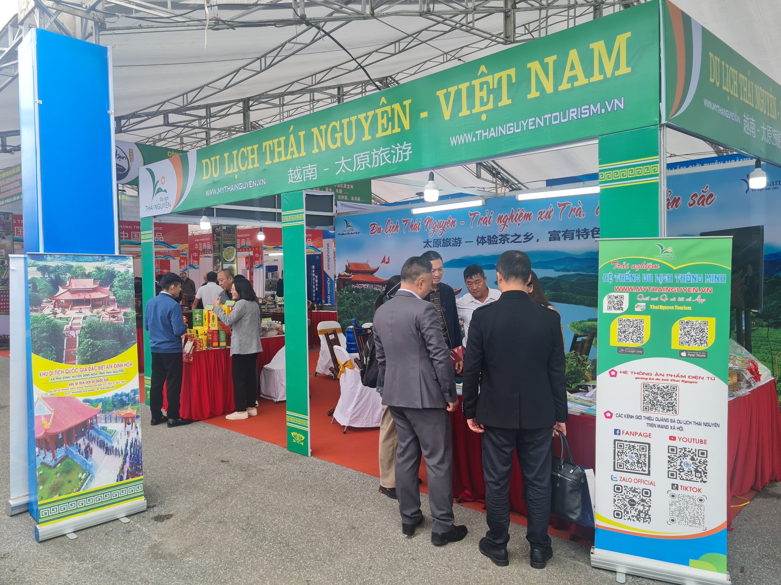Đẩy mạnh quảng bá, xúc tiến du lịch Thái Nguyên tại Hội chợ Thương mại, Du lịch quốc tế Việt - Trung lần thứ 15 năm 2023