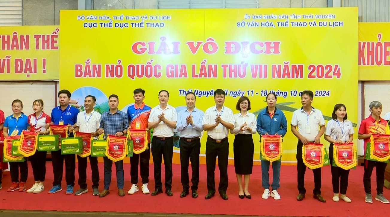 Sôi nổi Giải vô địch bắn nỏ quốc gia  lần thứ VII năm 2024 tại Thái Nguyên