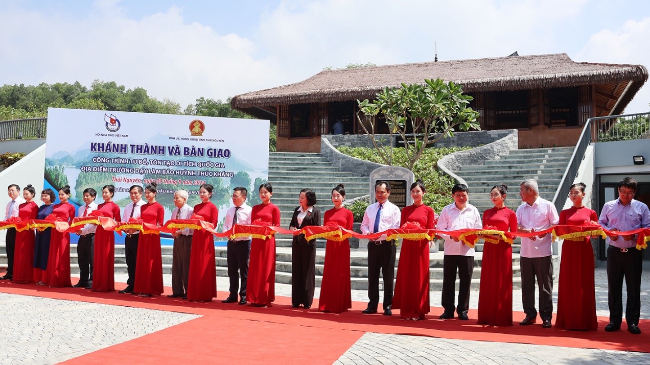 Khánh thành, bàn giao công trình tu bổ, tôn tạo Di tích quốc gia Địa điểm Trường dạy làm báo Huỳnh Thúc Kháng