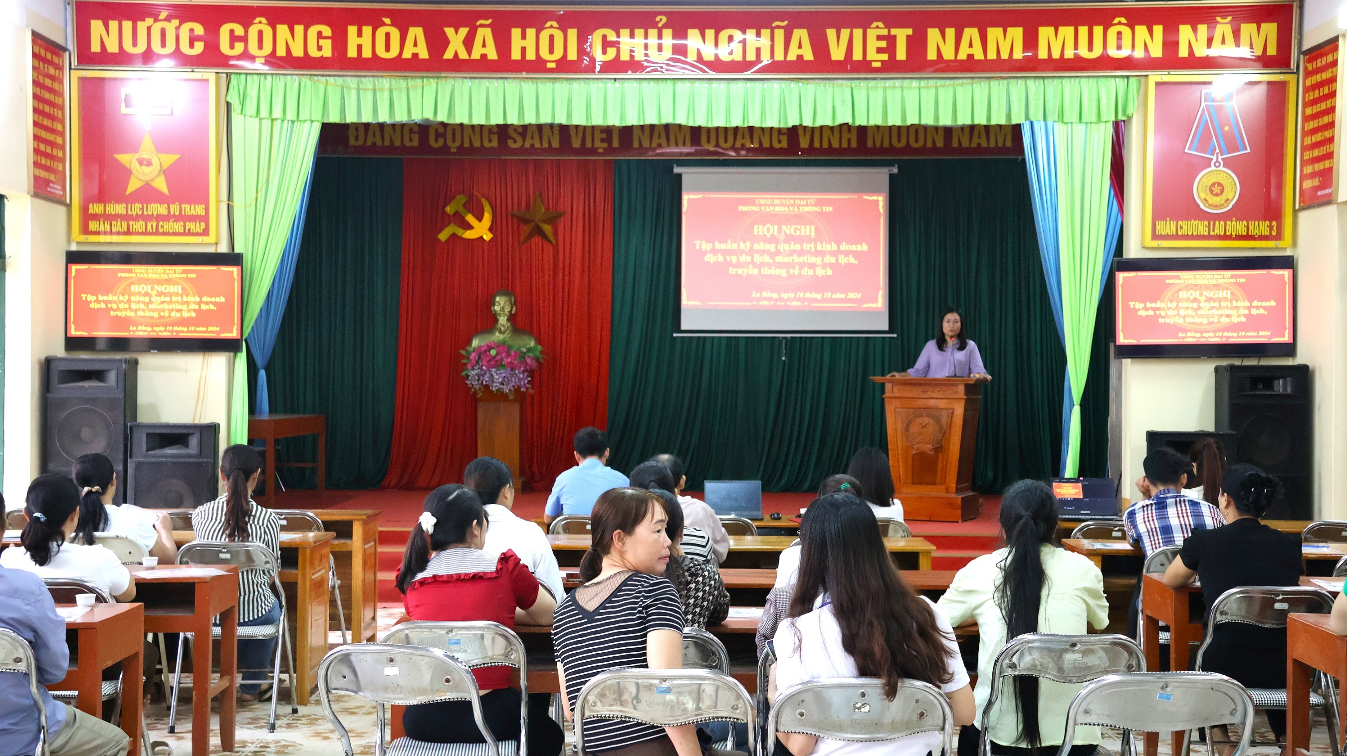 Huyện Đại Từ tổ chức tập huấn, bồi dưỡng kiến thức về  du lịch cộng đồng năm 2024