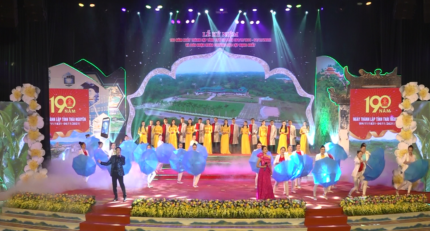Lễ kỷ niệm 190 năm ngày thành lập tỉnh Thái Nguyên và đón nhận Huân chương Độc lập hạng Nhất