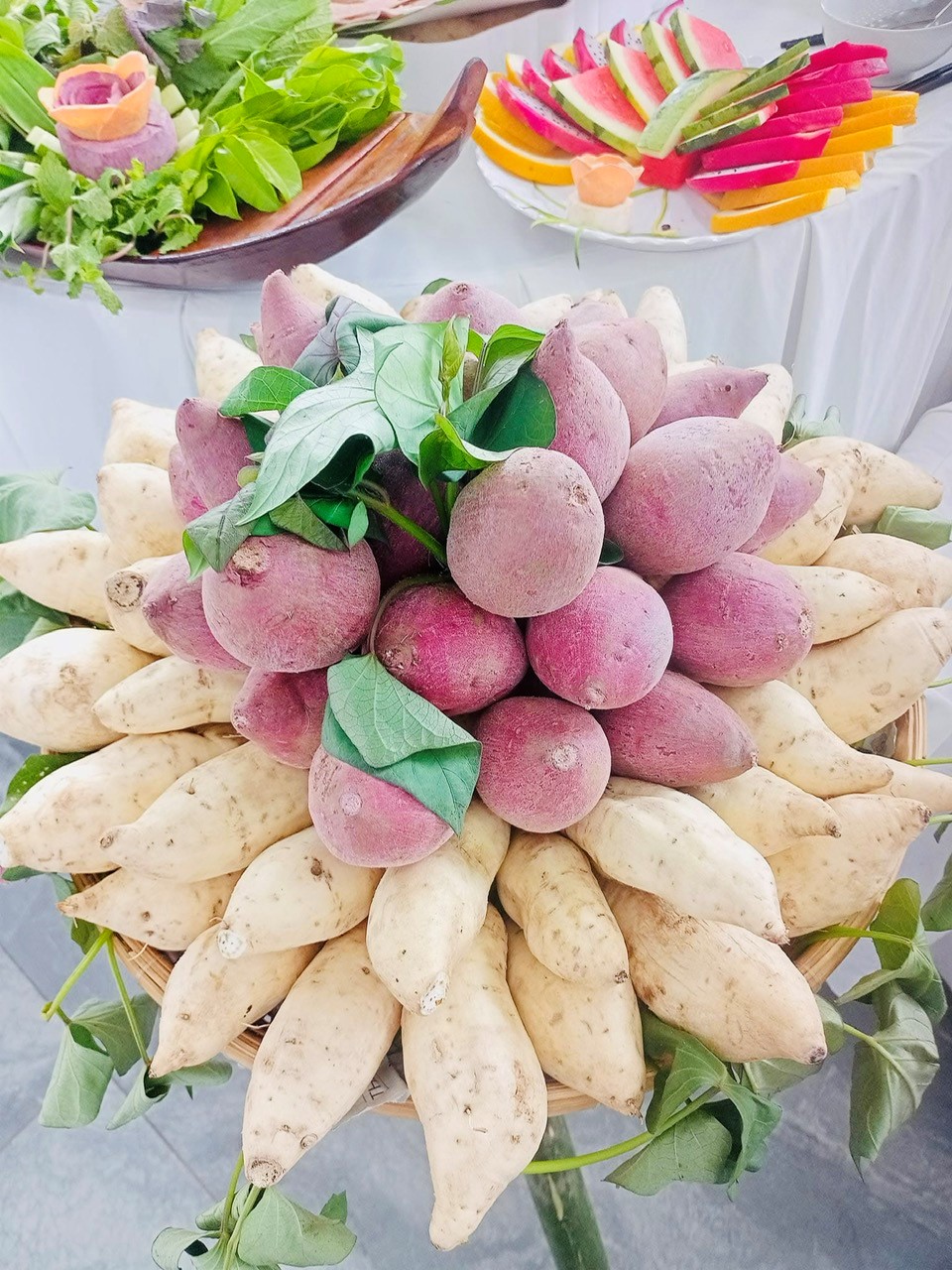 Khoai lang Bình Tân và các món ăn làm từ khoai lang