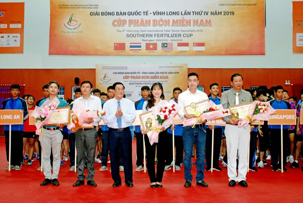 Giải Bóng bàn Quốc tế Vĩnh Long- Cúp Phân bón Miền Nam lần thứ 4- 2019: Các đội nước ngoài đều thắng