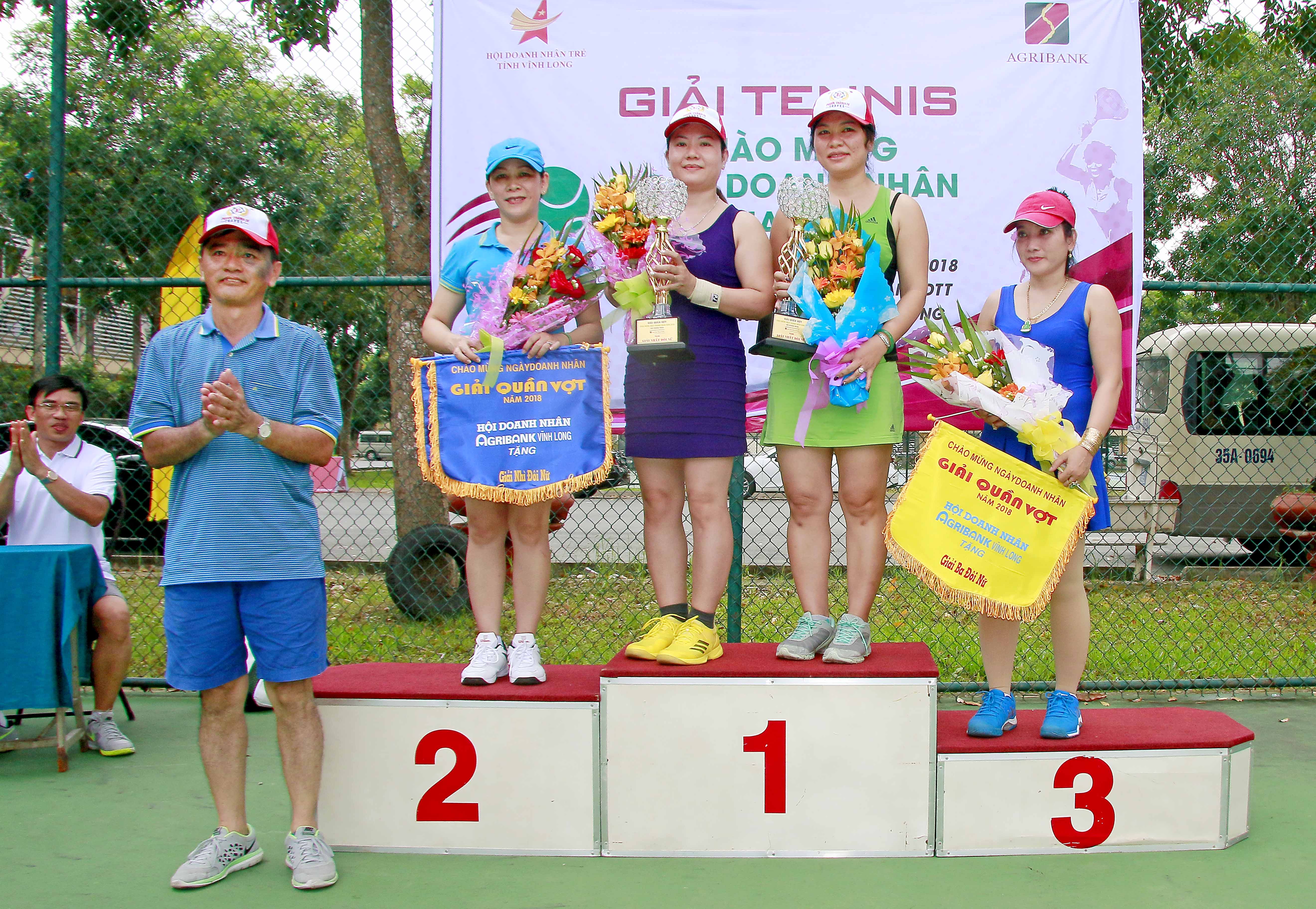 Giải quần vợt Doanh nhân tỉnh Vĩnh Long 2018