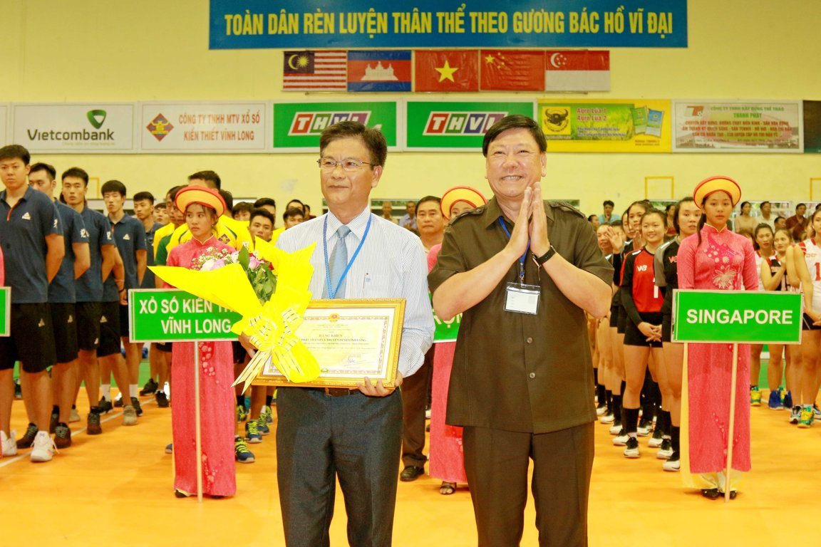 Khai mạc giải bóng chuyền quốc tế- Cúp THVL 2019