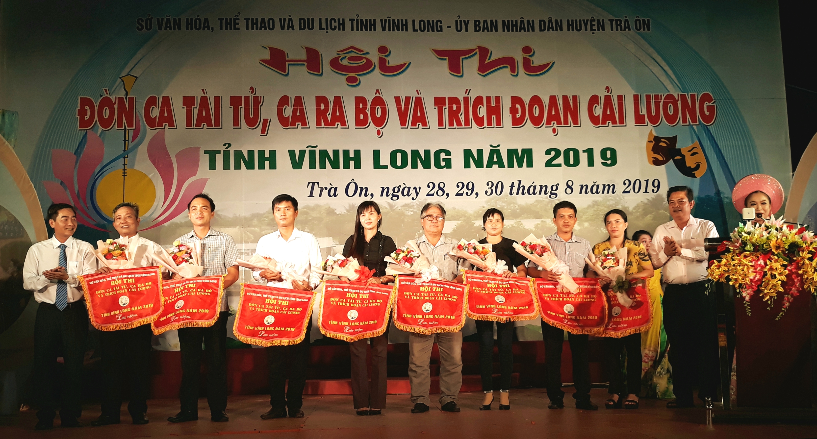 Khai mạc Hội thi Đờn ca tài tử, ca ra bộ và trích đoạn cải lương tỉnh Vĩnh Long năm 2019