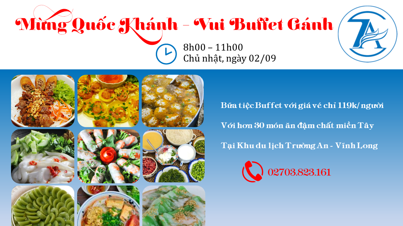 Mừng Quốc khánh - Vui buffet gánh