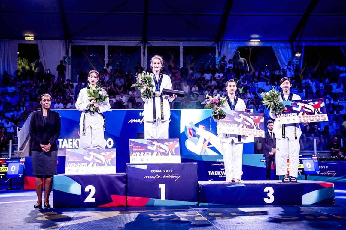 Trương Thị Kim Tuyền đoạt HCĐ giải Grand Prix Taekwondo thế giới 2019