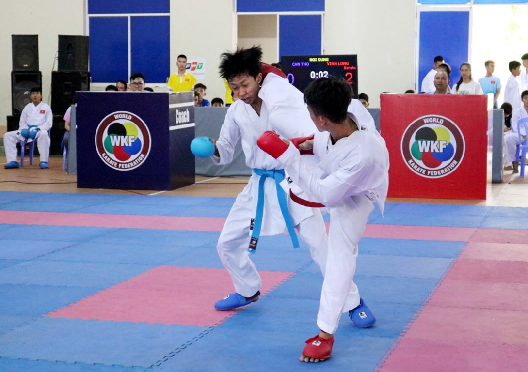 Vĩnh Long giành 3 huy chương giải vô địch Karatedo Miền Nam lần thứ II- 2019