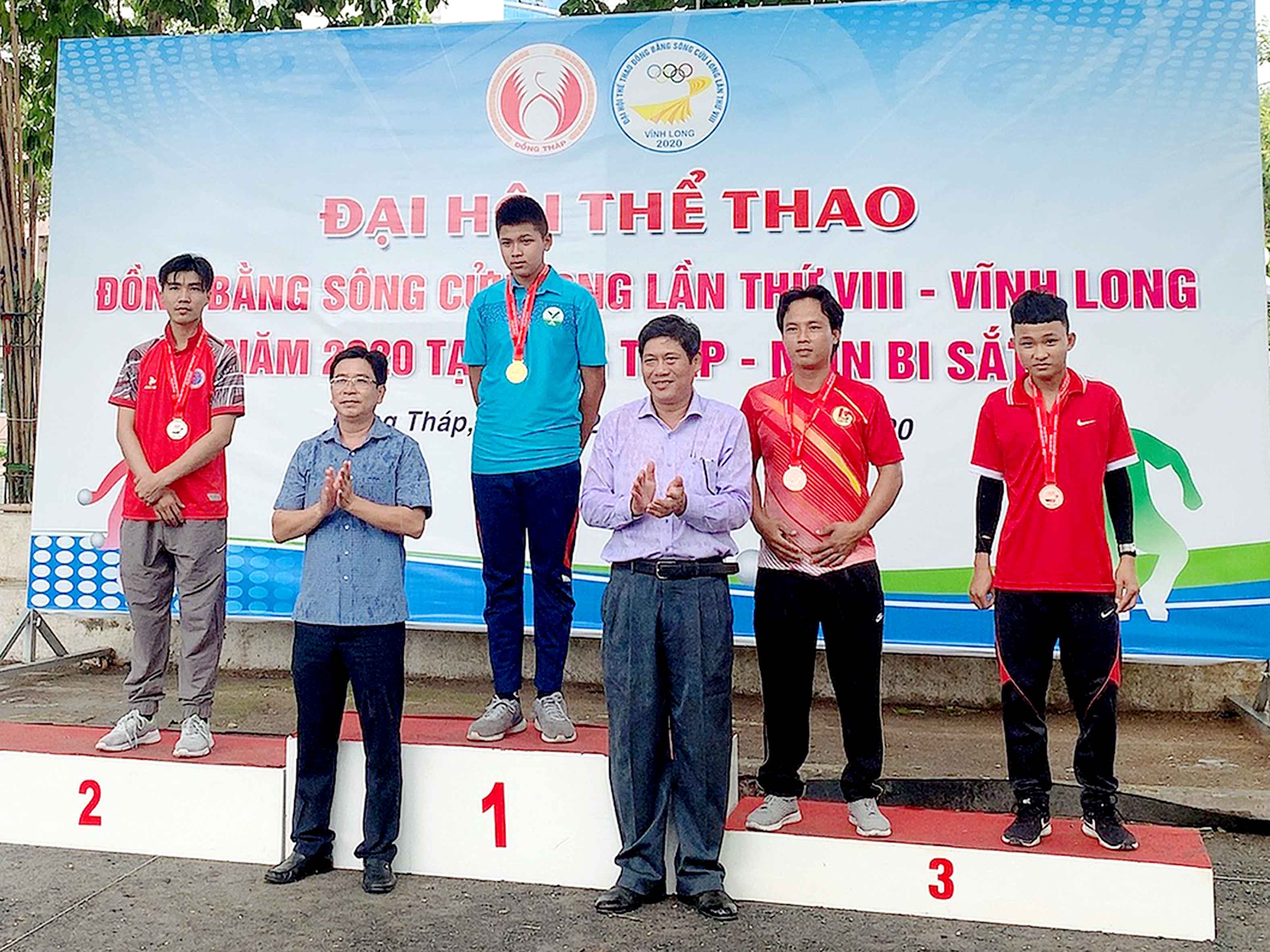 Vĩnh Long giành 5 huy chương giải bi sắt Đại hội Thể thao ĐBSCL lần thứ VIII- 2020
