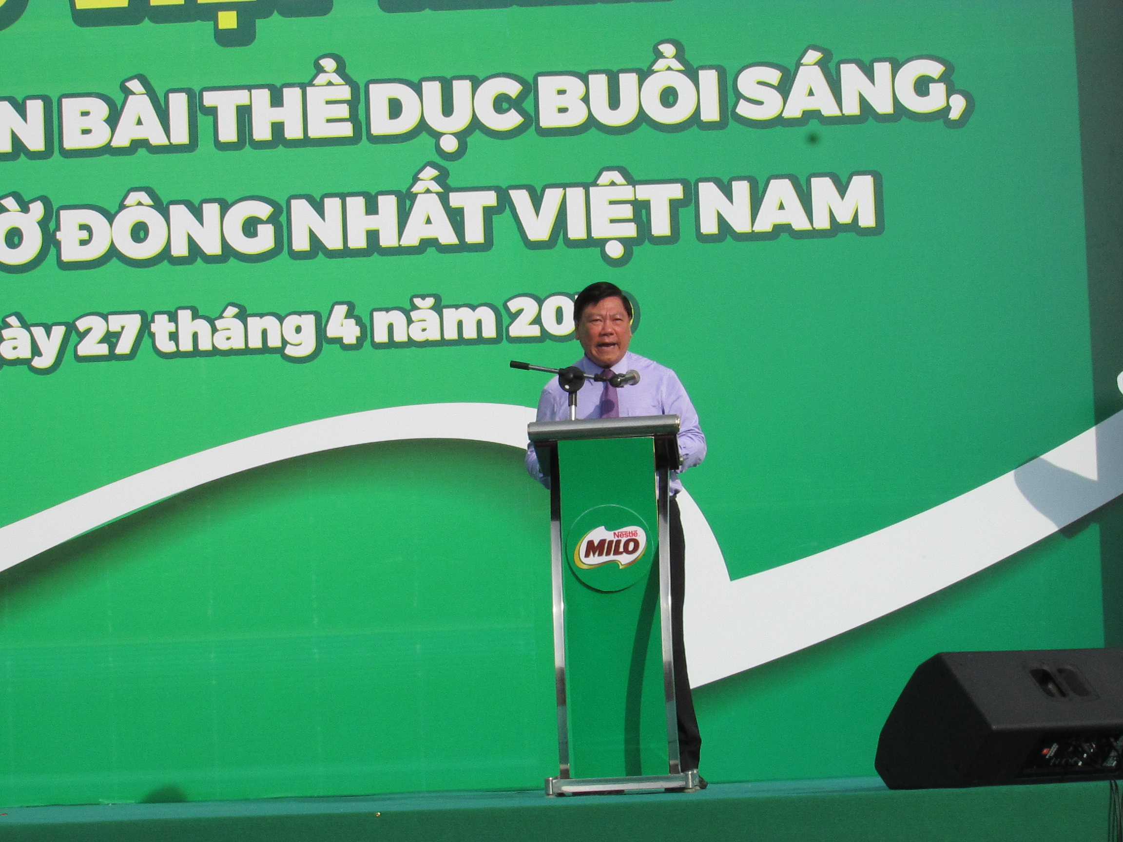 Xác lập kỷ lục Việt Nam đồng diễn thể dục học sinh tiểu học 