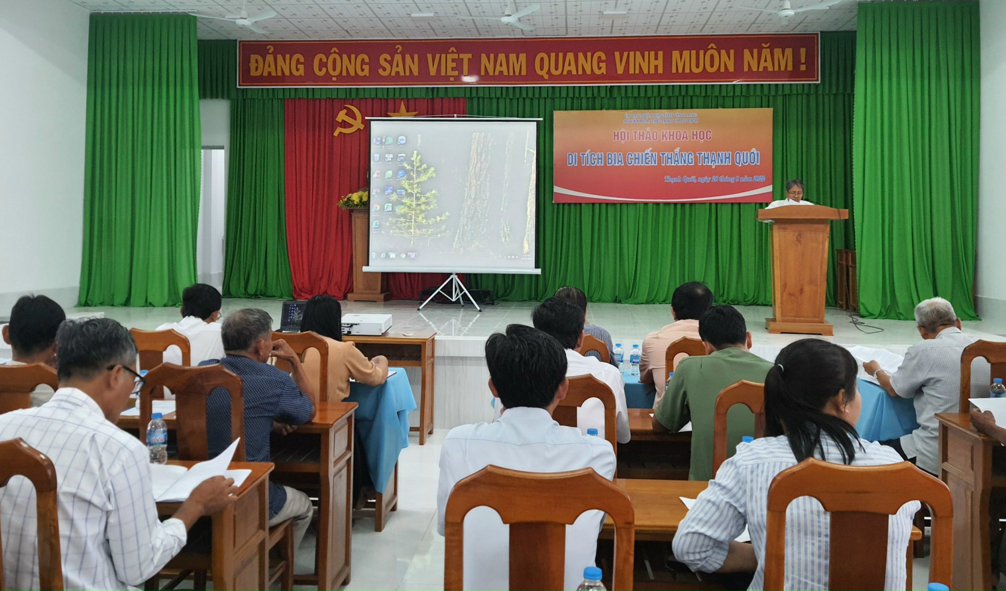 Hội thảo khoa học di tích Bia chiến thắng Thạnh Quới 