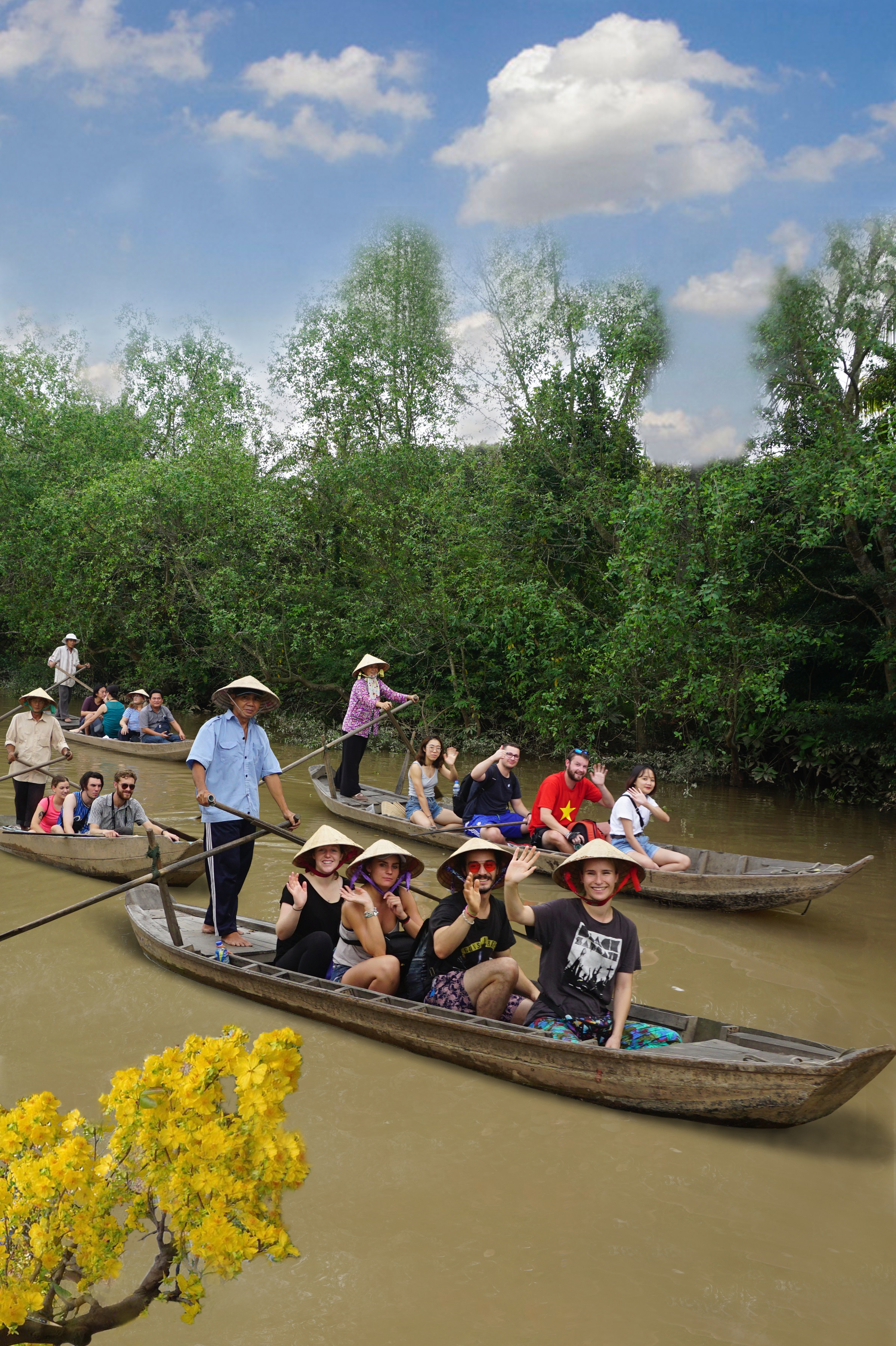 Du Xuân sông nước miệt vườn Vĩnh Long 