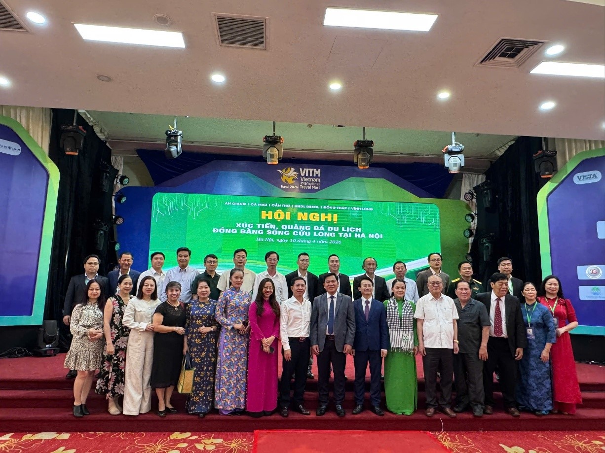 LAN TỎA HÌNH ẢNH DU LỊCH VĨNH LONG TẠI HỘI CHỢ DU LỊCH QUỐC TẾ VIỆT NAM - VITM HANOI 2026
