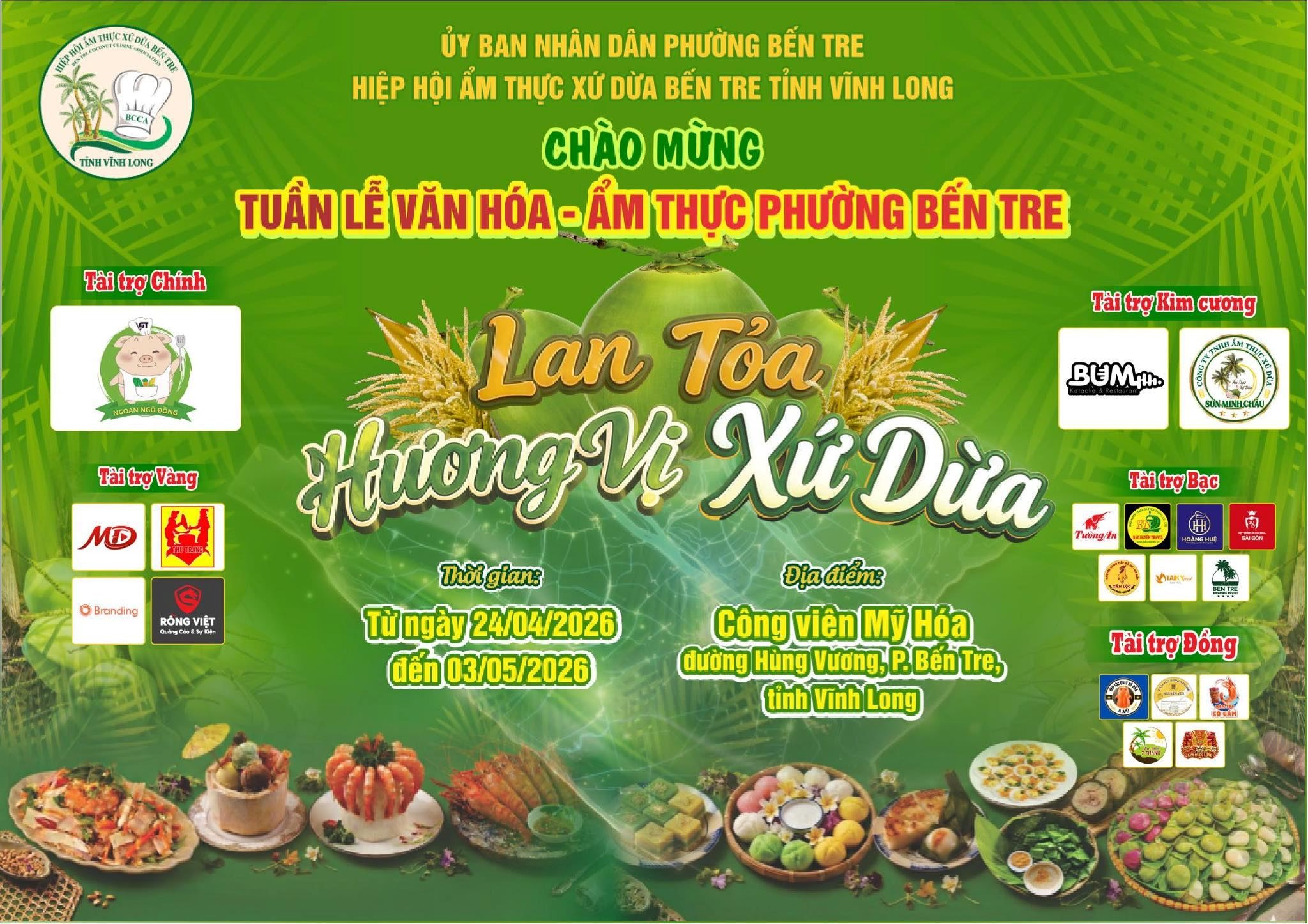 LAN TỎA HƯƠNG VỊ XỨ DỪA - ĐIỂM HẸN DU LỊCH VĨNH LONG  DỊP LỄ 30/4 - 01/5 NĂM 2026