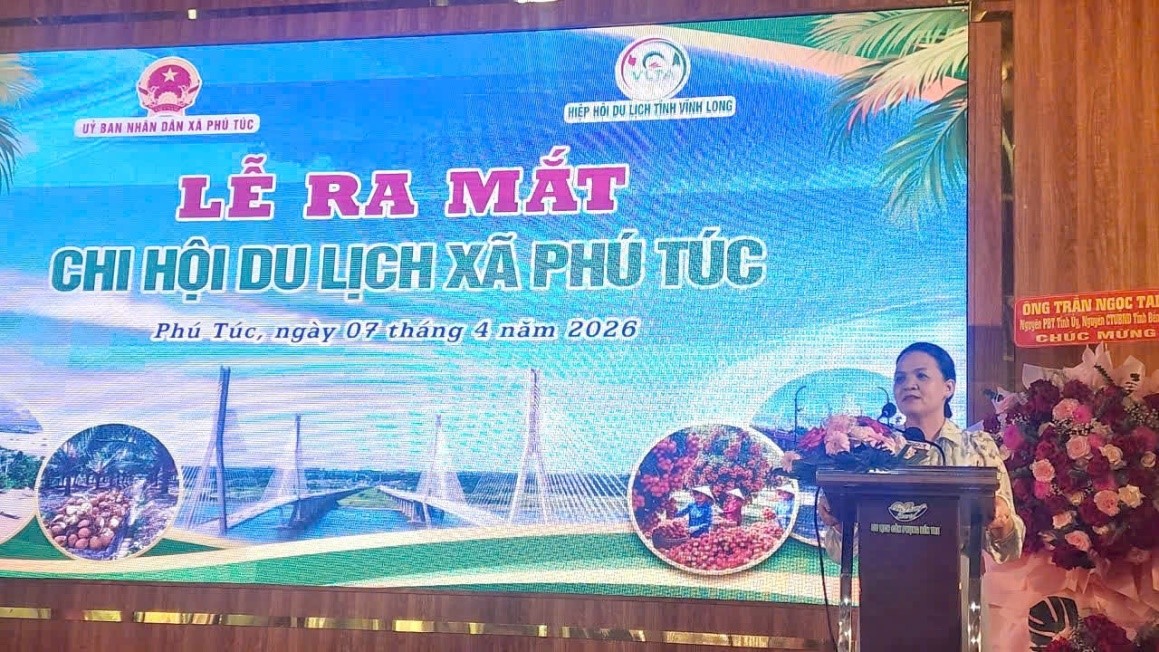 Ra mắt Chi hội Du lịch xã Phú Túc, tỉnh Vĩnh Long