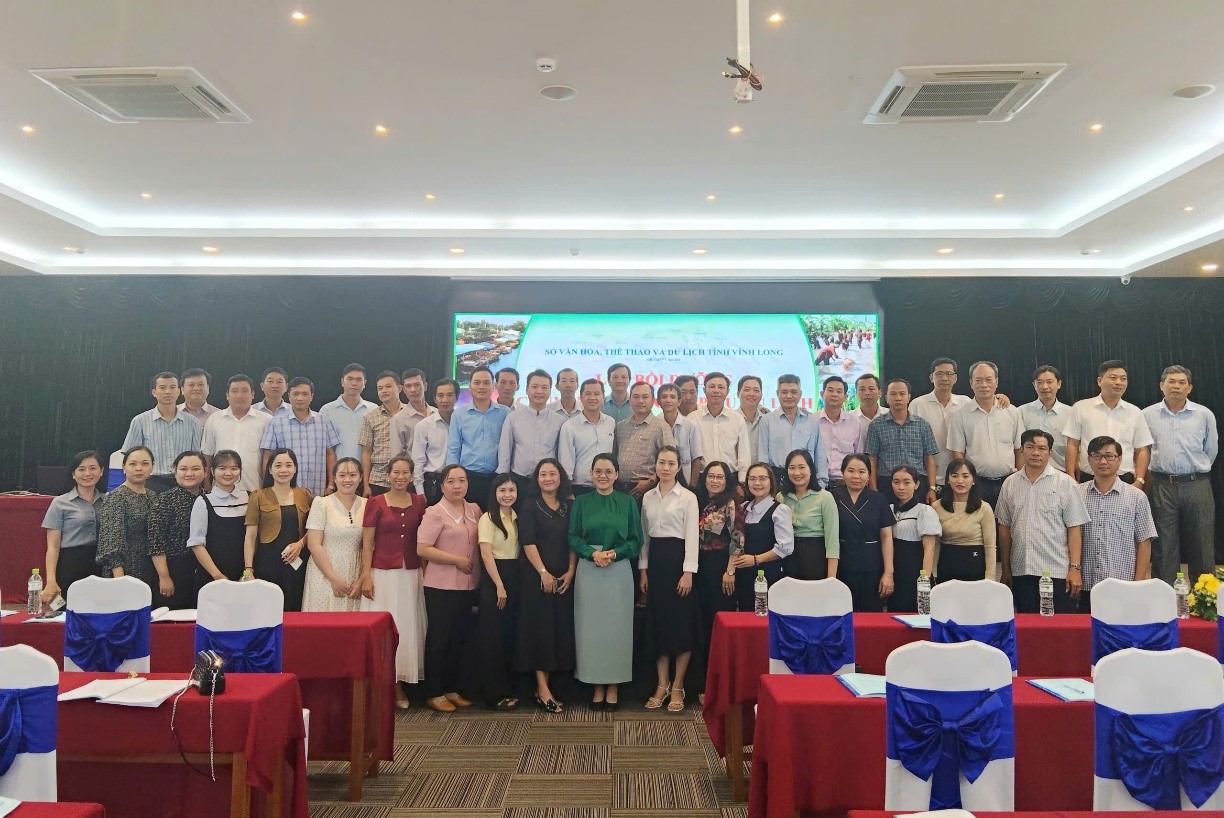 Vĩnh Long tổ chức lớp bồi dưỡng chuyên môn,  nghiệp vụ du lịch năm 2025 