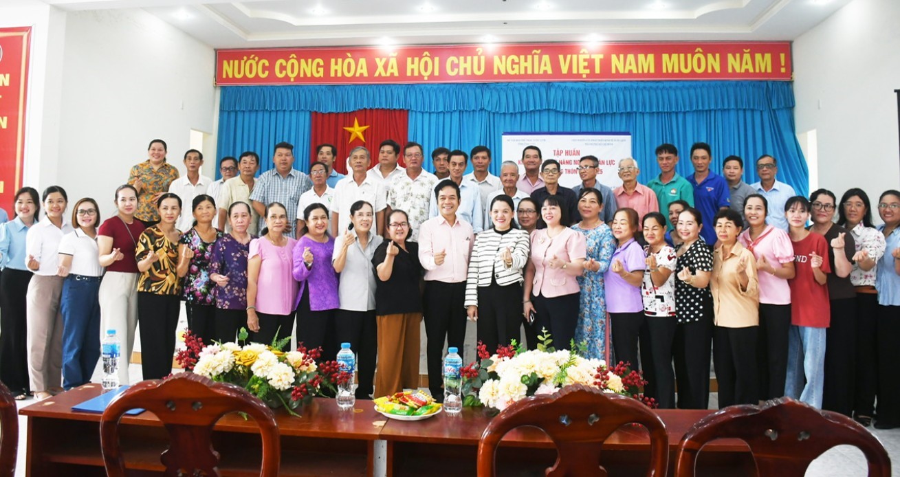 60 hộ dân được tập huấn kiến thức, kỹ năng phát triển du lịch nông thôn