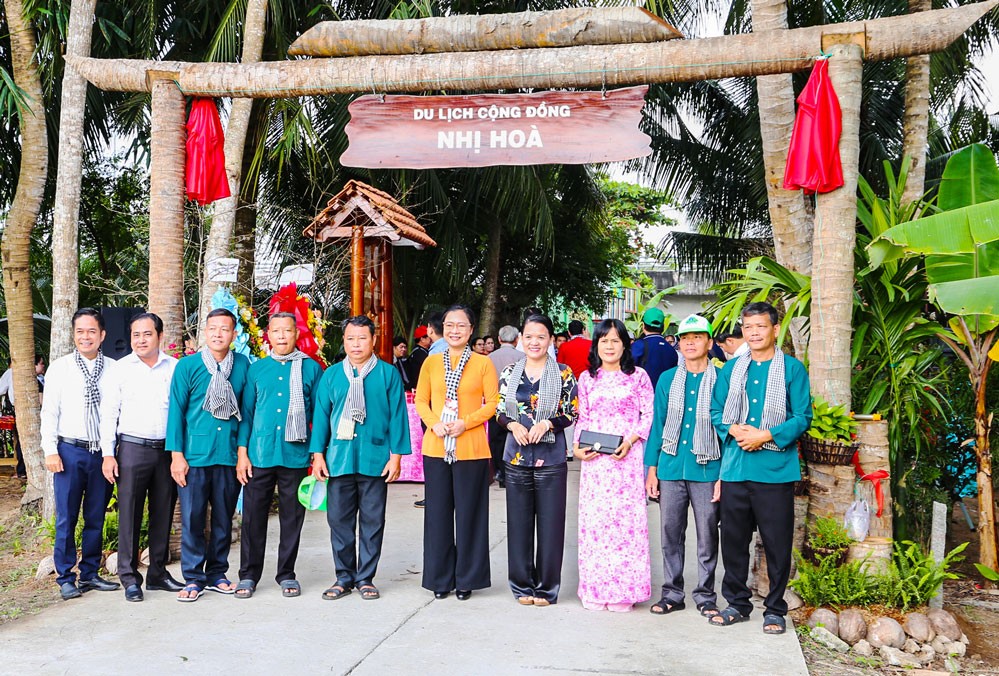 Ra mắt mô hình du lịch cộng đồng Nhị Hòa