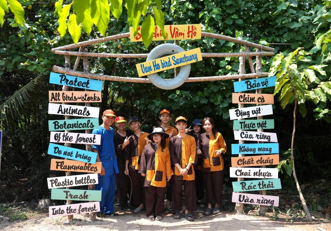 Đặc sắc Sân chim Vàm Hồ,  định hướng công nhận “Di sản thiên nhiên” - Nâng tầm điểm đến