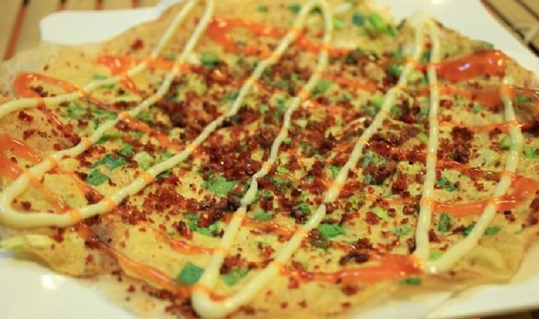Hấp dẫn bánh tráng nướng Đà Lạt