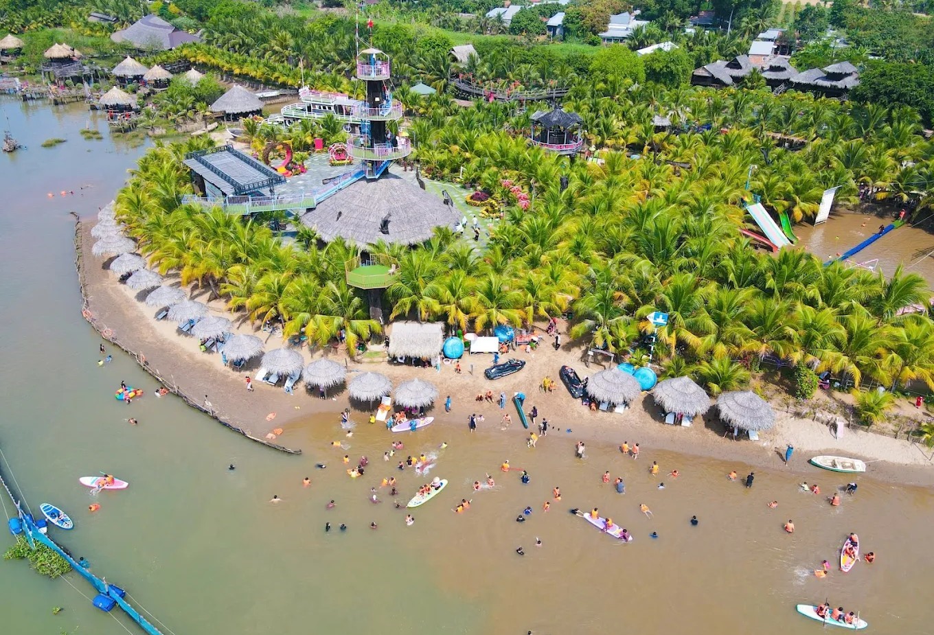 Điểm du lịch Cồn Én đậm chất hoài niệm ở xã Cù Lao Giêng