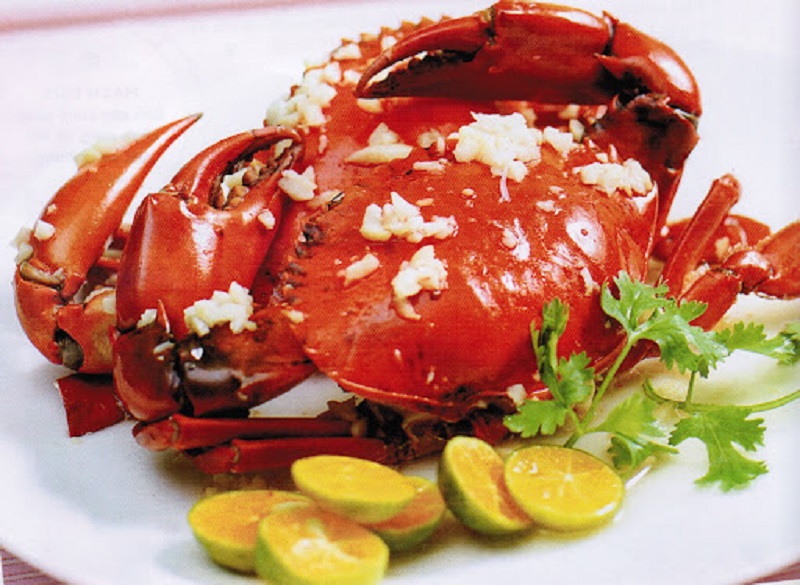 steamed crab
